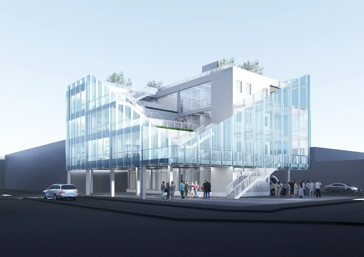 社区工作室方案一街道透视