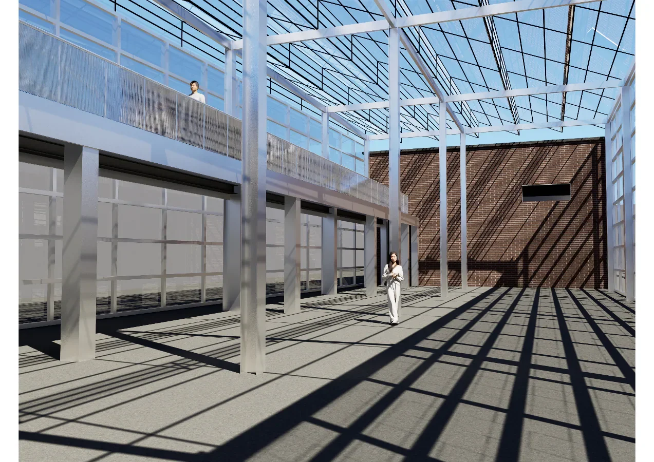 社区工作室方案二室内生产空间